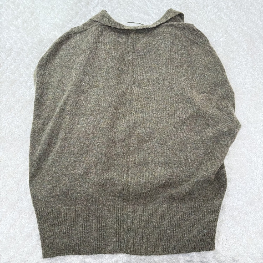 Banana Republic Sweater Womens Medium Large Cardigan Wool Cocoon Pockets Pullove - Picture 2 of 12